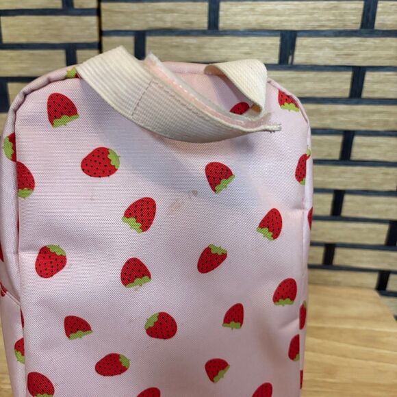 Jansport Pink Strawberry Big Break Lunchbox - Picture 4 of 10